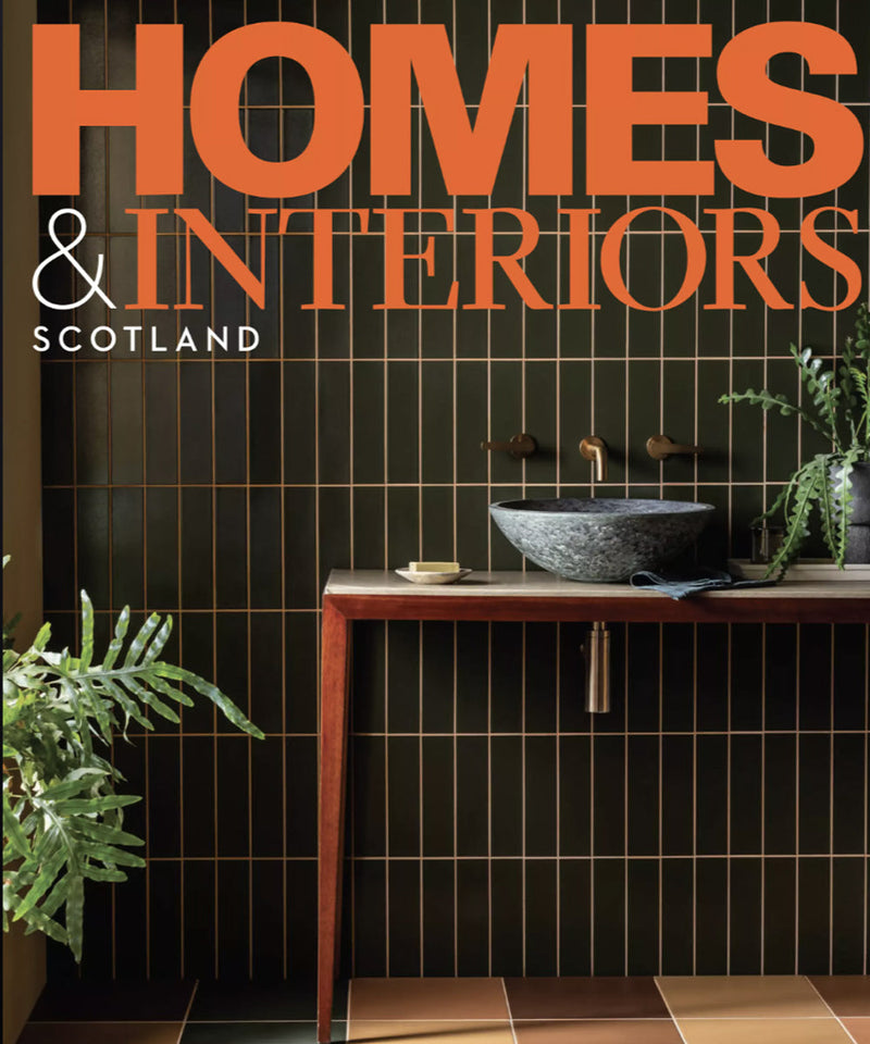 Cover of Homes & Interiors magazine for Scotland