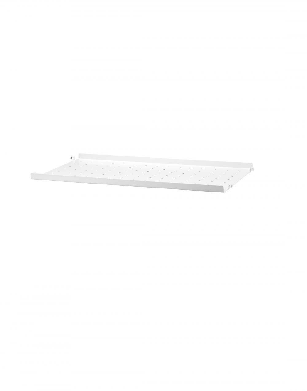 String Furniture String Metal Shelf with Low Edge