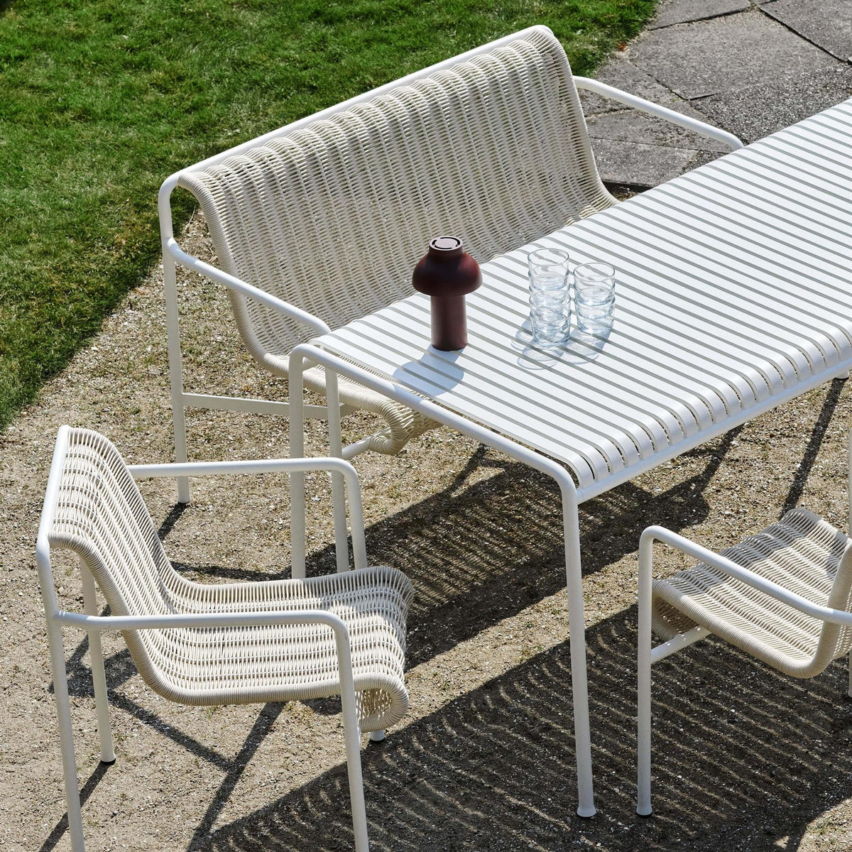 HAY Palissade Garden Dining Table - Extra Large: 220cm