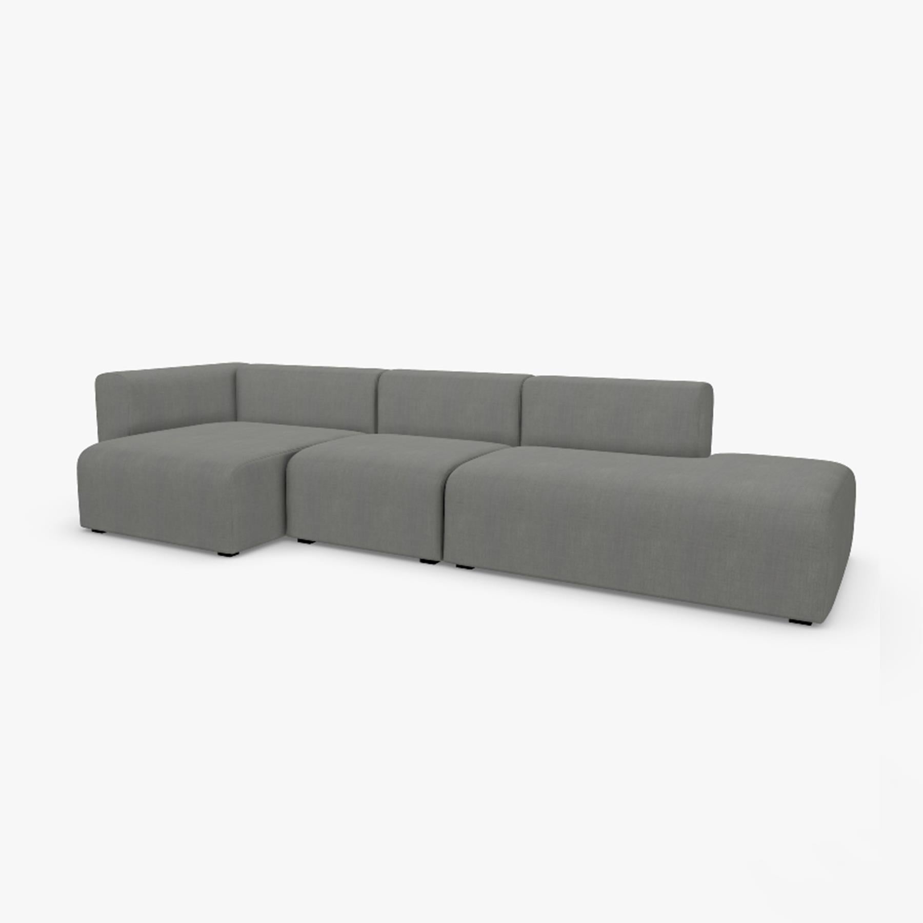 HAY Mags Sofa 3+ Seater Combination 4 Left
