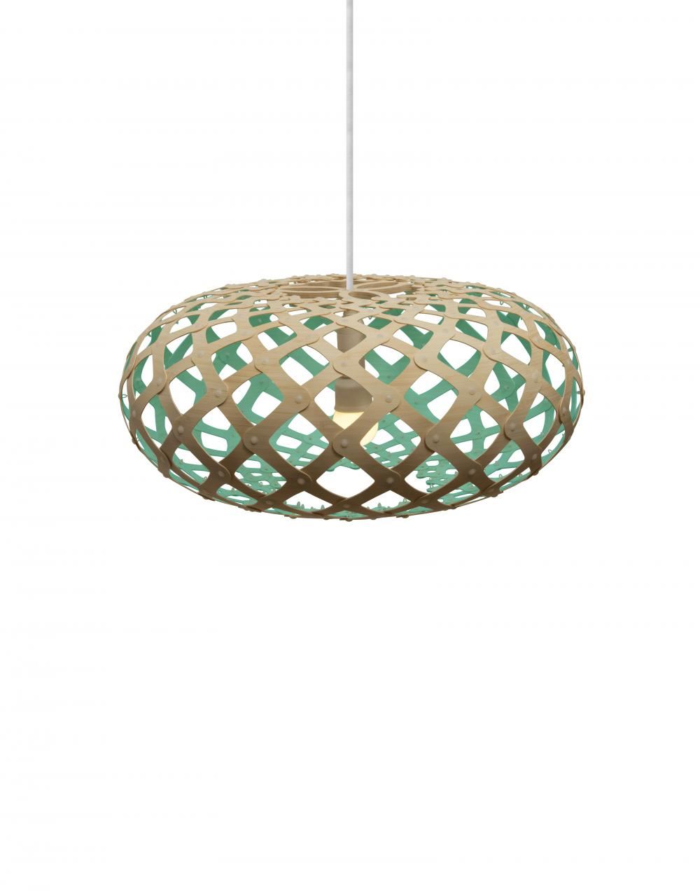 David Trubridge Kina Pendant Light Coloured - 1 Side