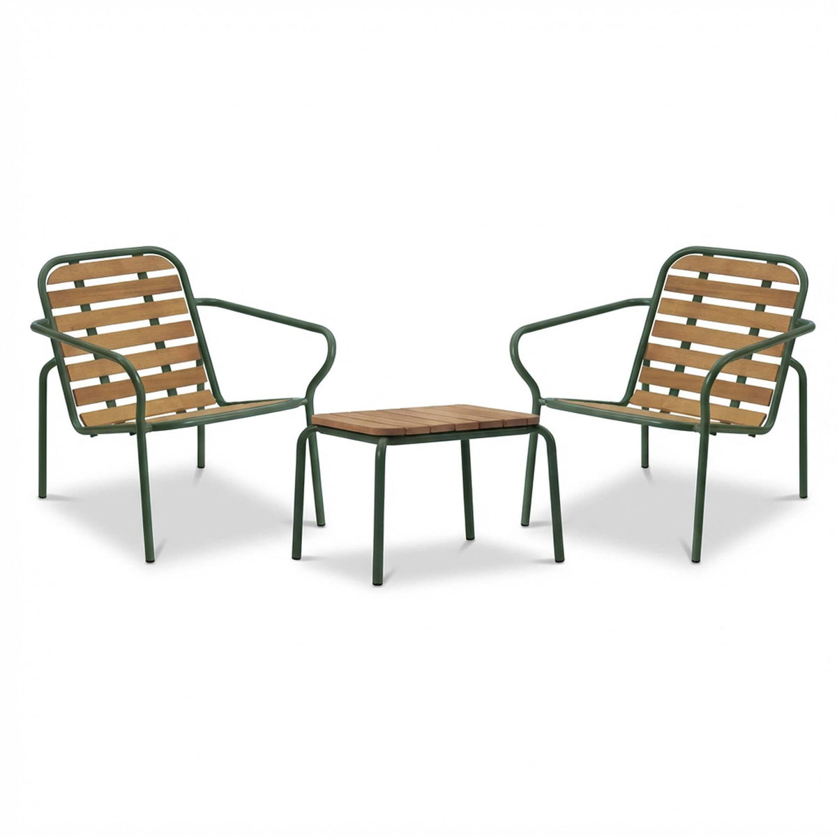 Normann Copenhagen Vig Wood Garden Lounge Set - Curated by Holloways of Ludlow