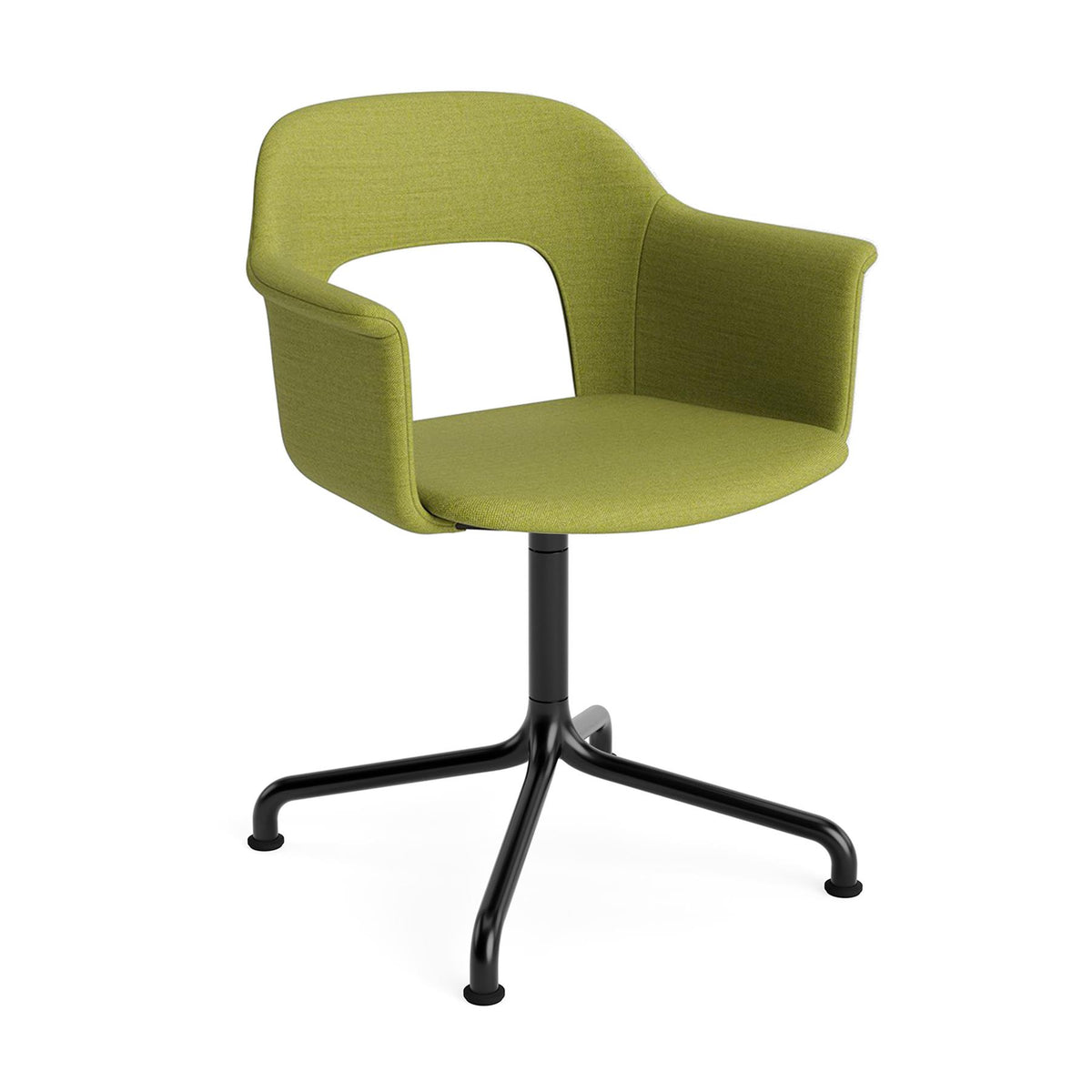 HAY Layout Armchair 254 with 4 Star Swivel Arc Base