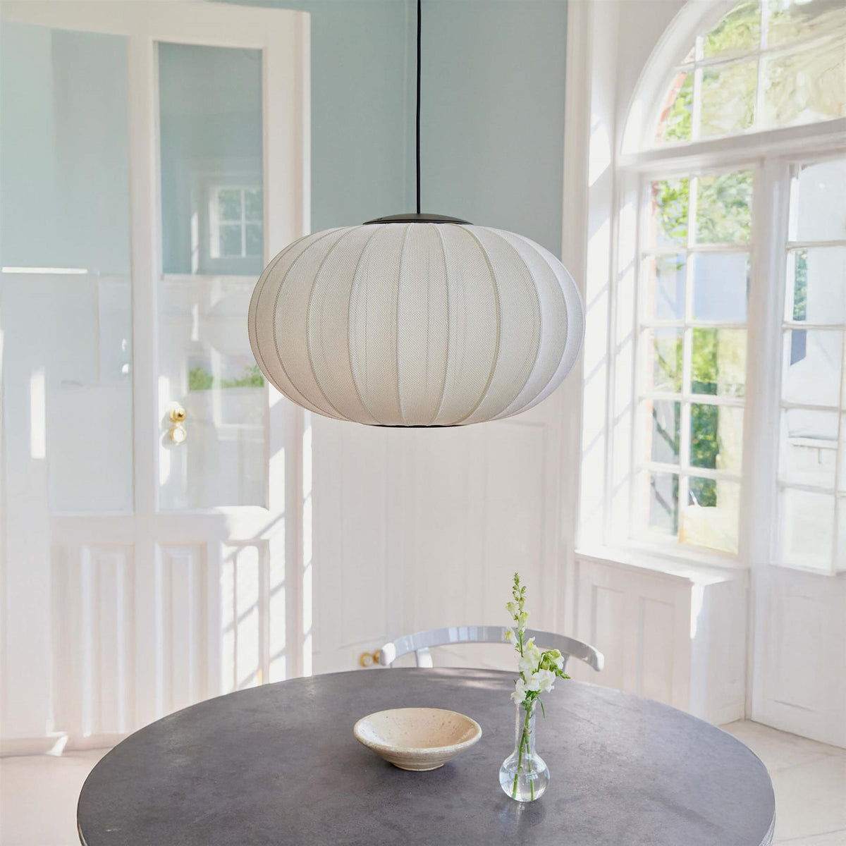 Made by Hand Knit-Wit LED Oval Pendant Light