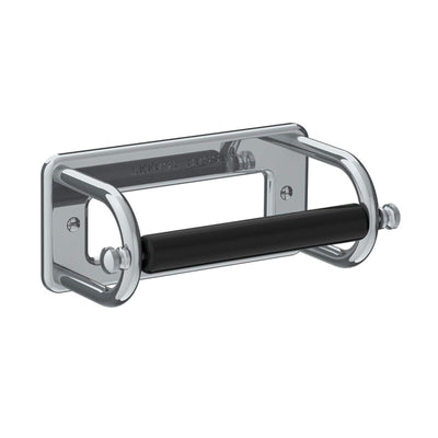 Lefroy Brooks Classic Paper Holder with Black Ceramic Bar BK4500