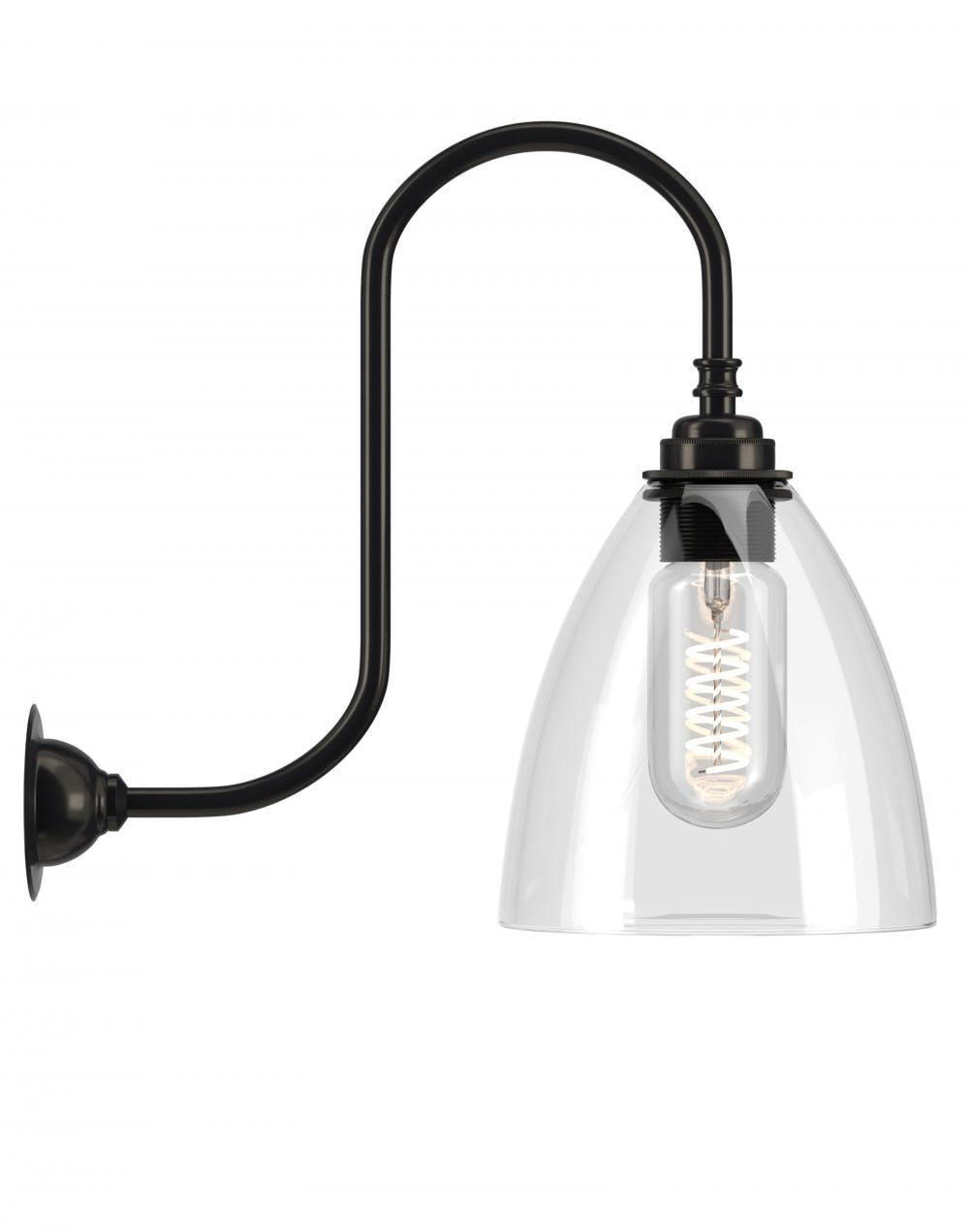 Fritz Fryer Ledbury Swan Neck Wall Light