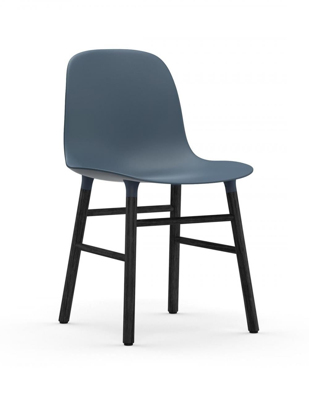 Normann Copenhagen Form Chair with Wooden Legs