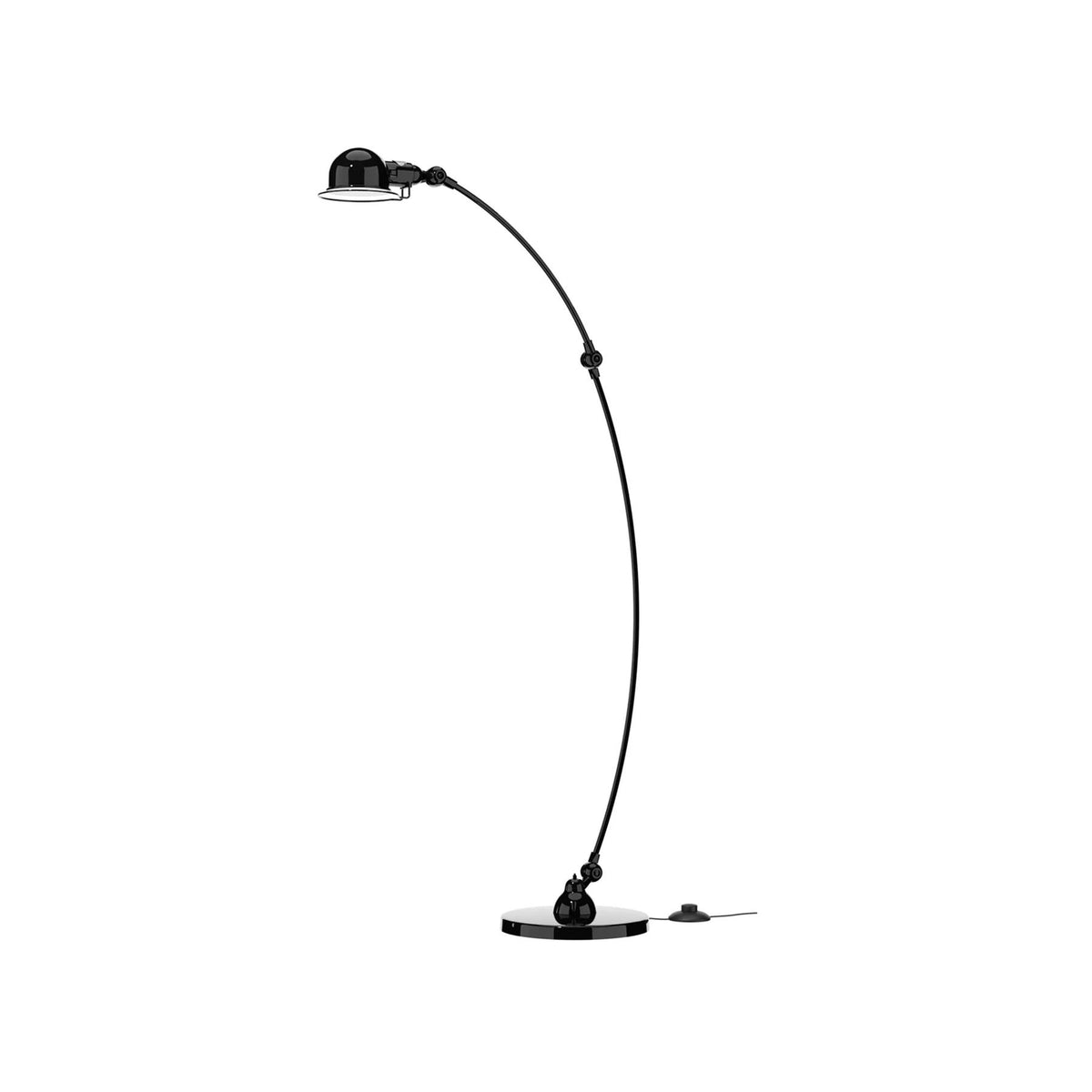 Jielde Signal Curved Floor Lamp - Gloss
