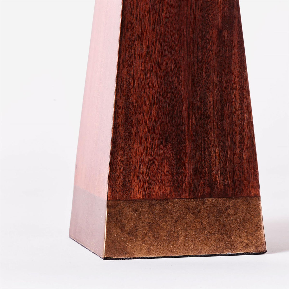 Dusty Deco Pyramid Table Lamp