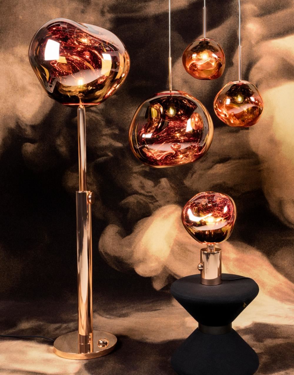 Tom Dixon Melt Floor Lamp - Copper