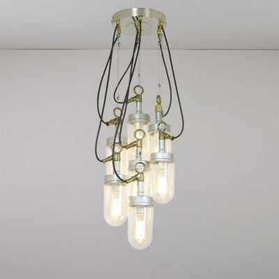 Davey Well Glass Cluster Pendant Light