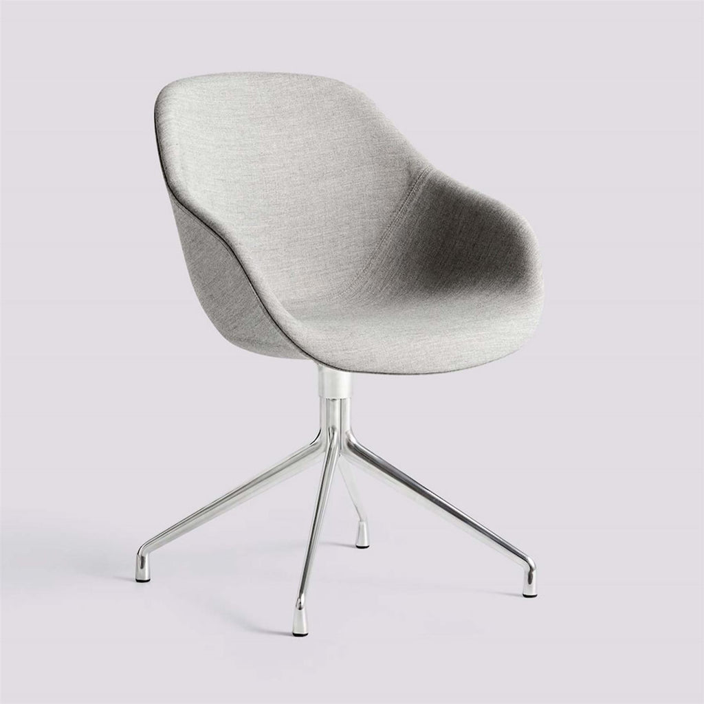HAY AAC 121 Chair, 4 Star Swivel Base Standard Glider, Upholstered
