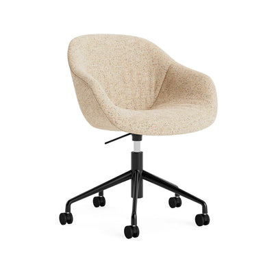 HAY AAC 253 Chair, Soft Upholstery - 5 Star Swivel Base, Gas Lift and Wheels