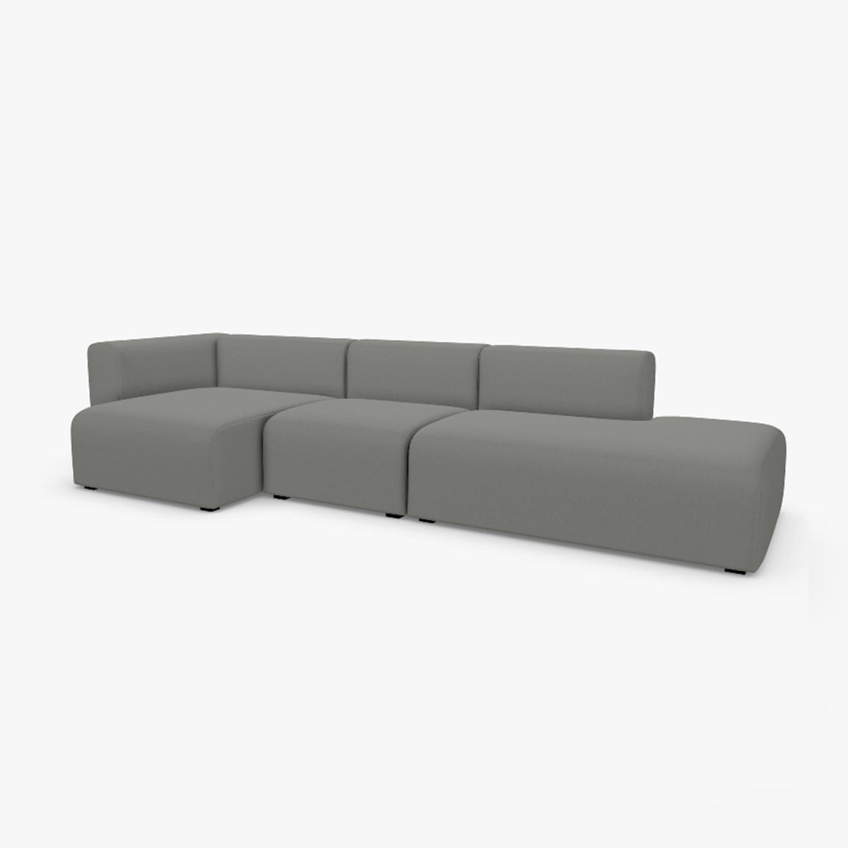 HAY Mags Sofa 3+ Seater Combination 4 Left