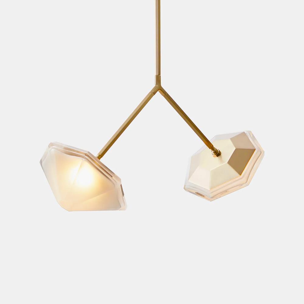 Myriad wishbone pendant light