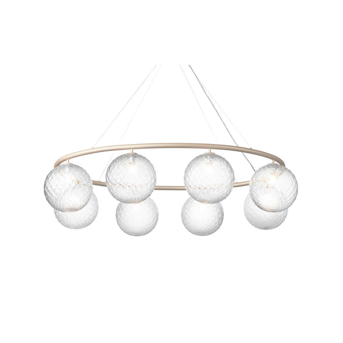 Nuura Miira 8 Oval Chandelier