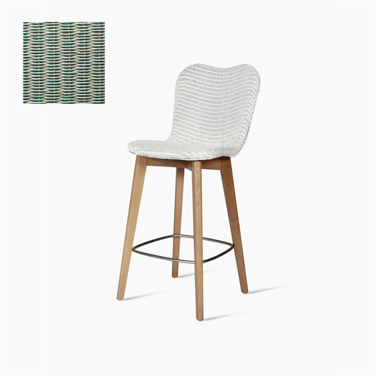 Vincent Sheppard Lily Oak Frame Stool