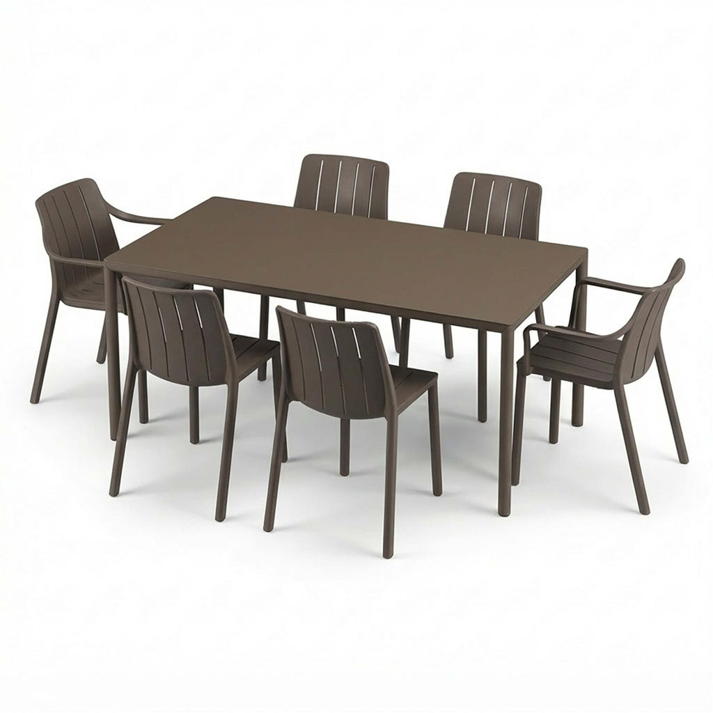 Nardi Tiberina Outdoor Dining Set - Large - Curated by Holloways of Ludlow