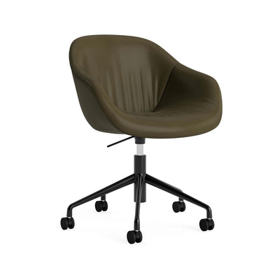 HAY AAC 253 Chair, Soft Upholstery - 5 Star Swivel Base, Gas Lift and Wheels