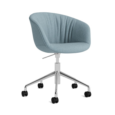 HAY AAC 53 Chair, Soft Upholstery - 5 Star Swivel Base, Gas Lift and Wheels
