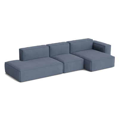 HAY Mags Soft 3+ Seater Sofa Low Armrest with Removable Cover Combination 4 Right