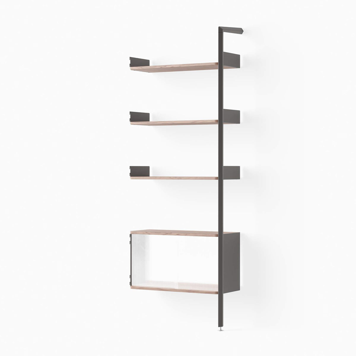&Tradition Rombe IF6 Industrial Facility Shelves Extension With Cabinet