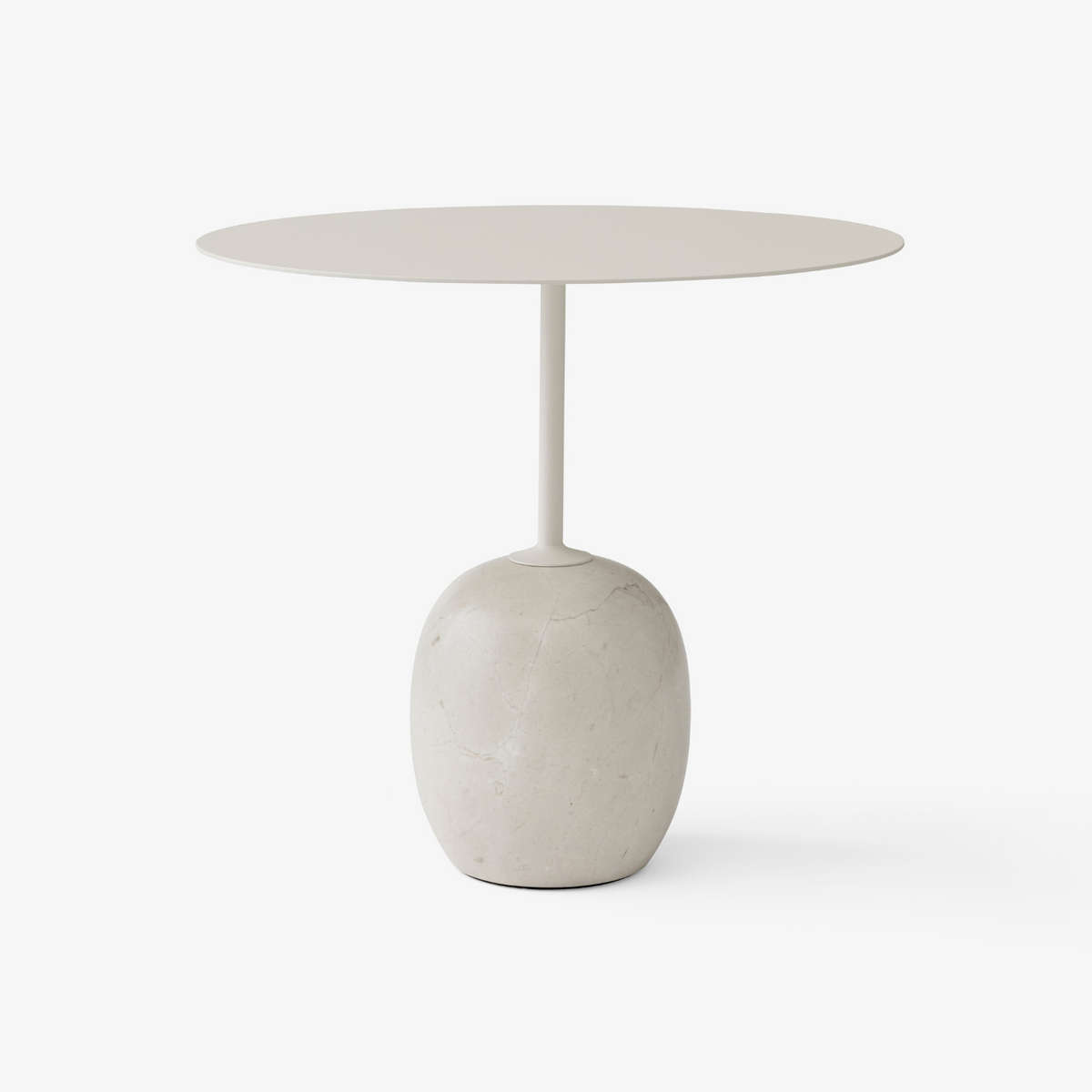 &Tradition LN9 Lato Oval Side Table