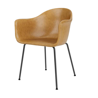 Audo Copenhagen Harbour Dining Chair with Black Steel Base