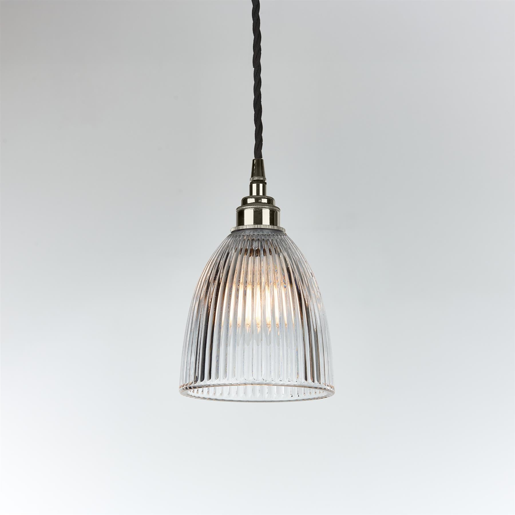 Old School Electric Elongated Prismatic Pendant Light