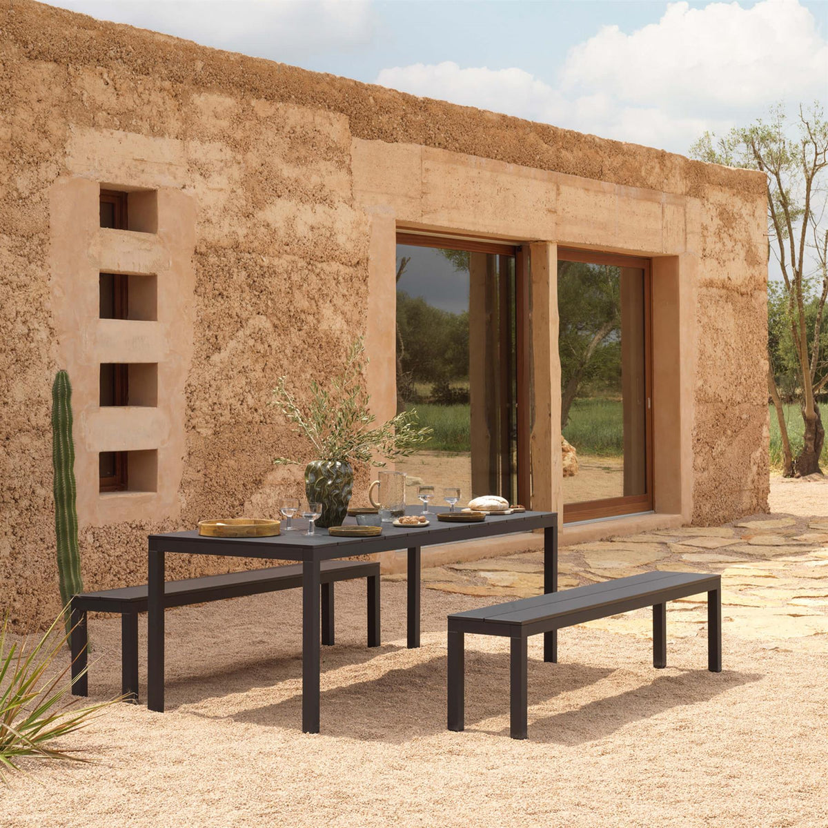 Nardi Rio Aluminium Outdoor Bench