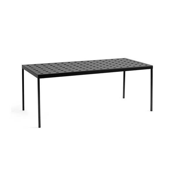 Outlet HAY Balcony Garden Furniture Dining Table - Large, Anthracite