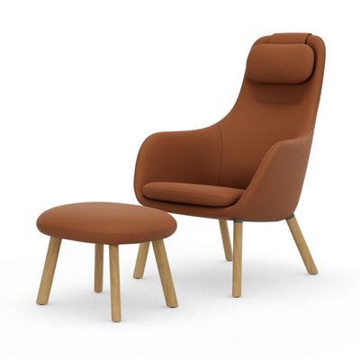 Vitra Hal Lounge Chair with Loose Seat Cushion