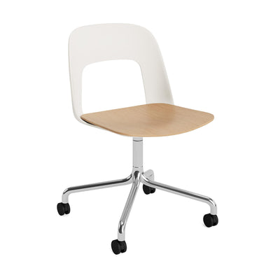 HAY Layout Chair 162 with 4 Star Swivel Wheel Base