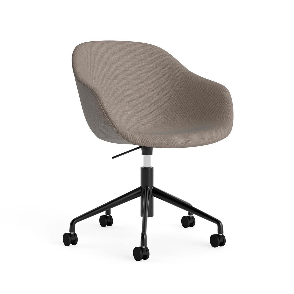 HAY AAC 253 Chair, Upholstered - 5 Star Swivel Base, Gas Lift and Wheels