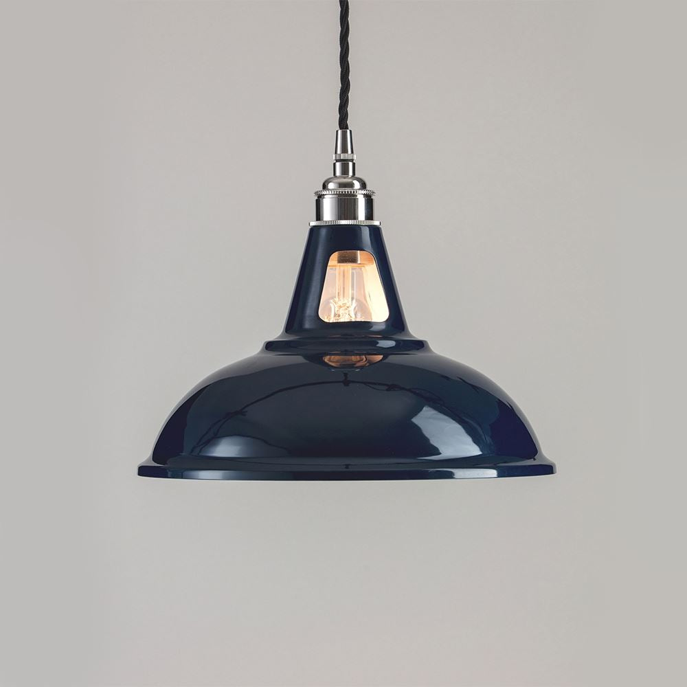 Old School Electric Factory Pendant Light