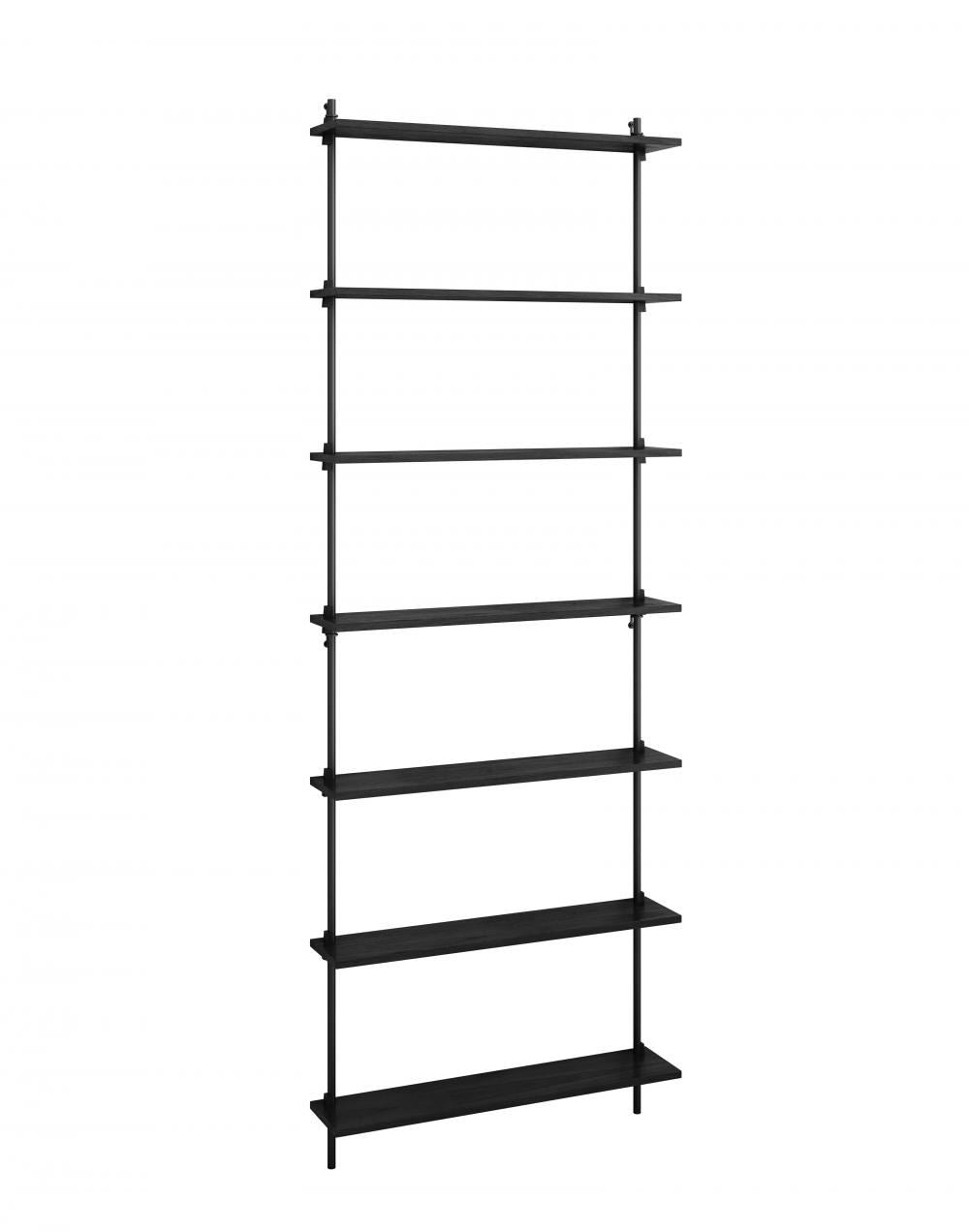 MOEBE Wall Shelving Set Single