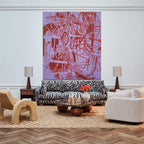 Dusty Deco Miles Sofa Zebra