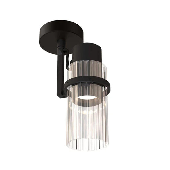 Outlet TOOY Lei Ceiling Spot Light - Sand Black, Frost Glass, GU10 Fitting