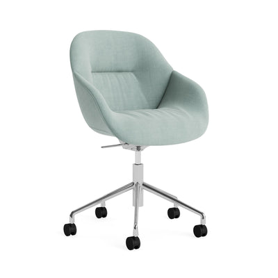HAY AAC 155 Chair, Soft Upholstery with 5 Star Swivel Base Tilt Gas Lift Wheel Base
