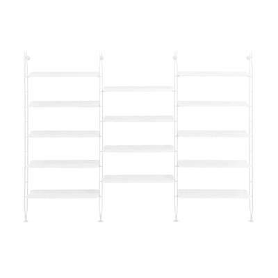 Kartell Adam Wood Triple Shelf