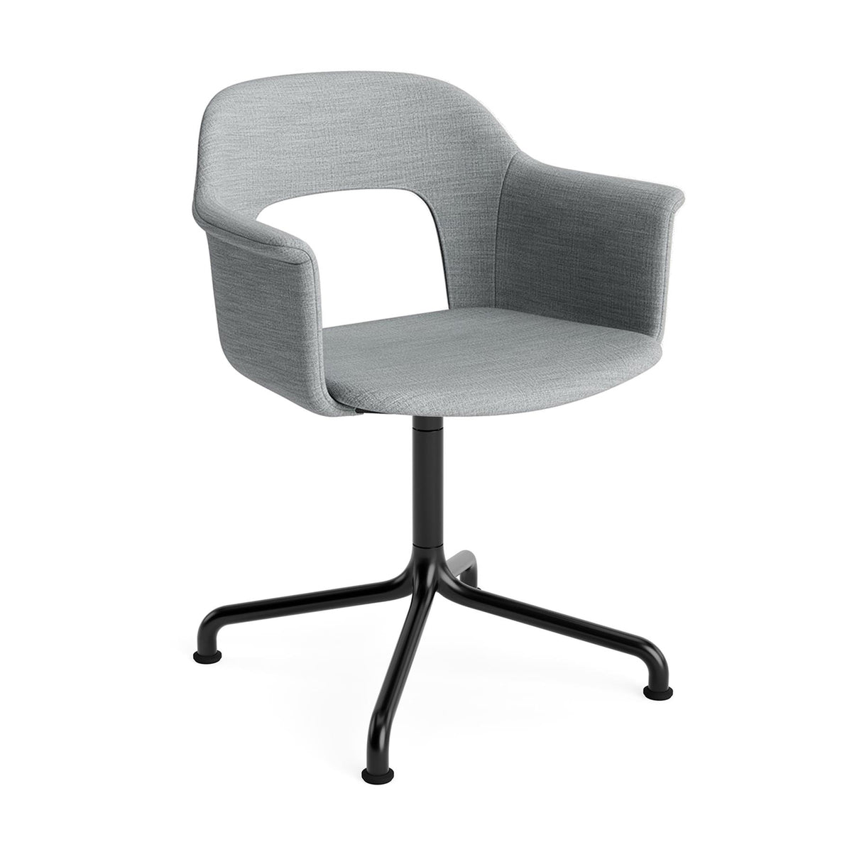 HAY Layout Armchair 254 with 4 Star Swivel Arc Base