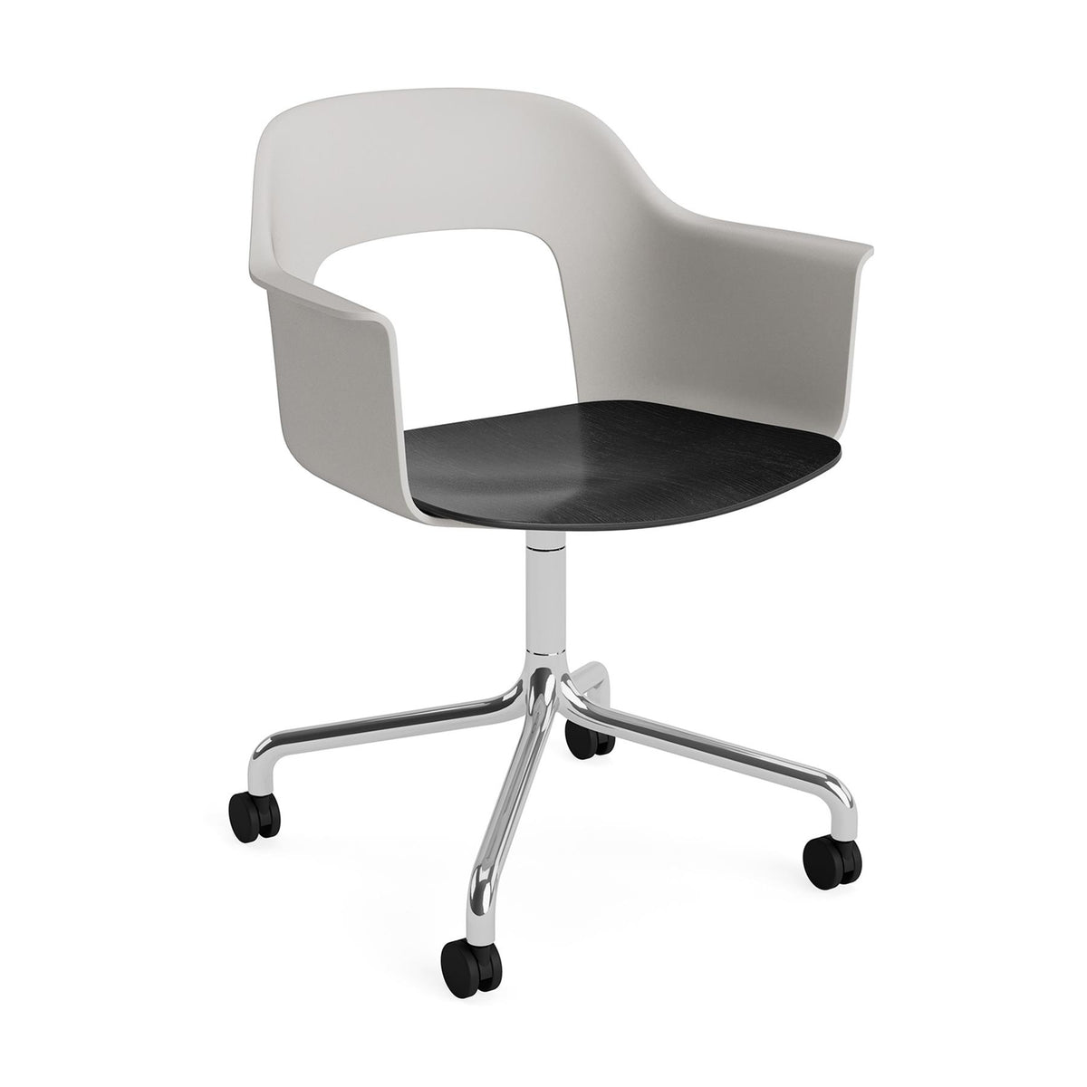 HAY Layout Armchair 262 with 4 Star Swivel Wheel Base