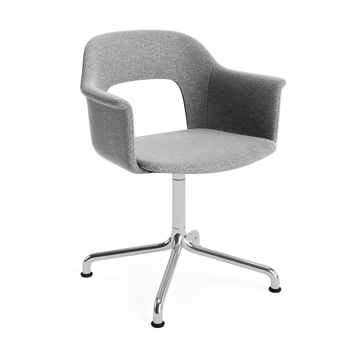 HAY Layout Armchair 254 with 4 Star Swivel Arc Base