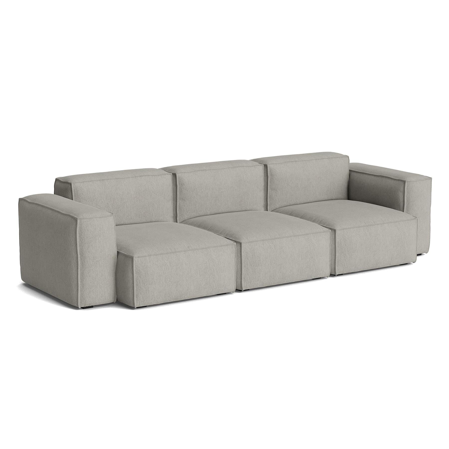 HAY Mags Soft 3+ Seater Sofa Low Armrest with Removable Cover Combination 1