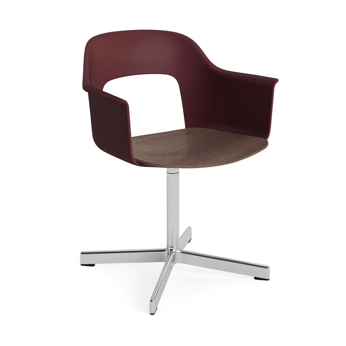 HAY Layout Armchair 232 with 4 Star Swivel Base