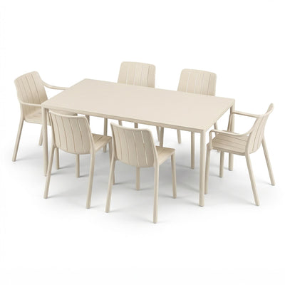 Nardi Tiberina Outdoor Dining Set - Large - Curated by Holloways of Ludlow