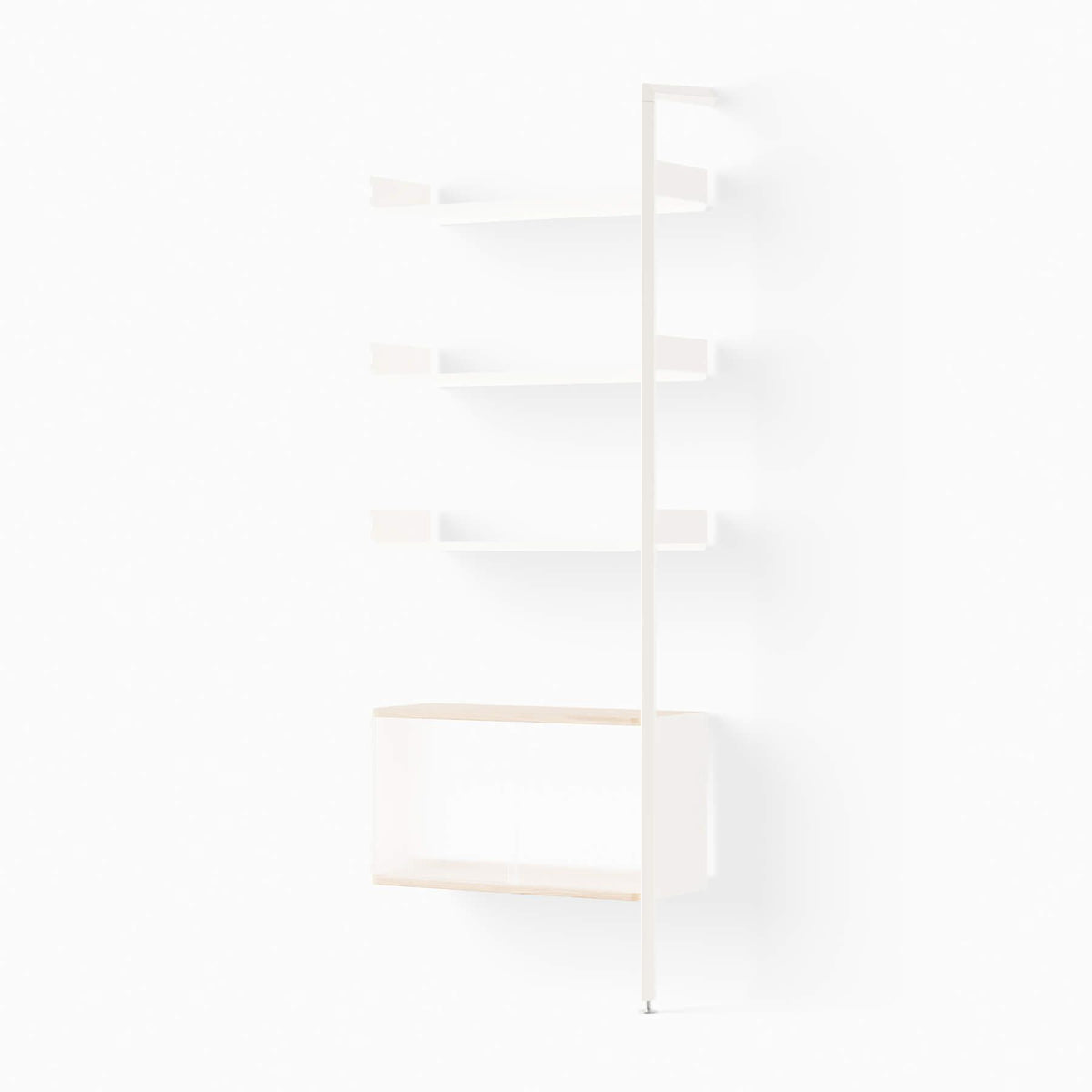&Tradition Rombe IF6 Industrial Facility Shelves Extension With Cabinet