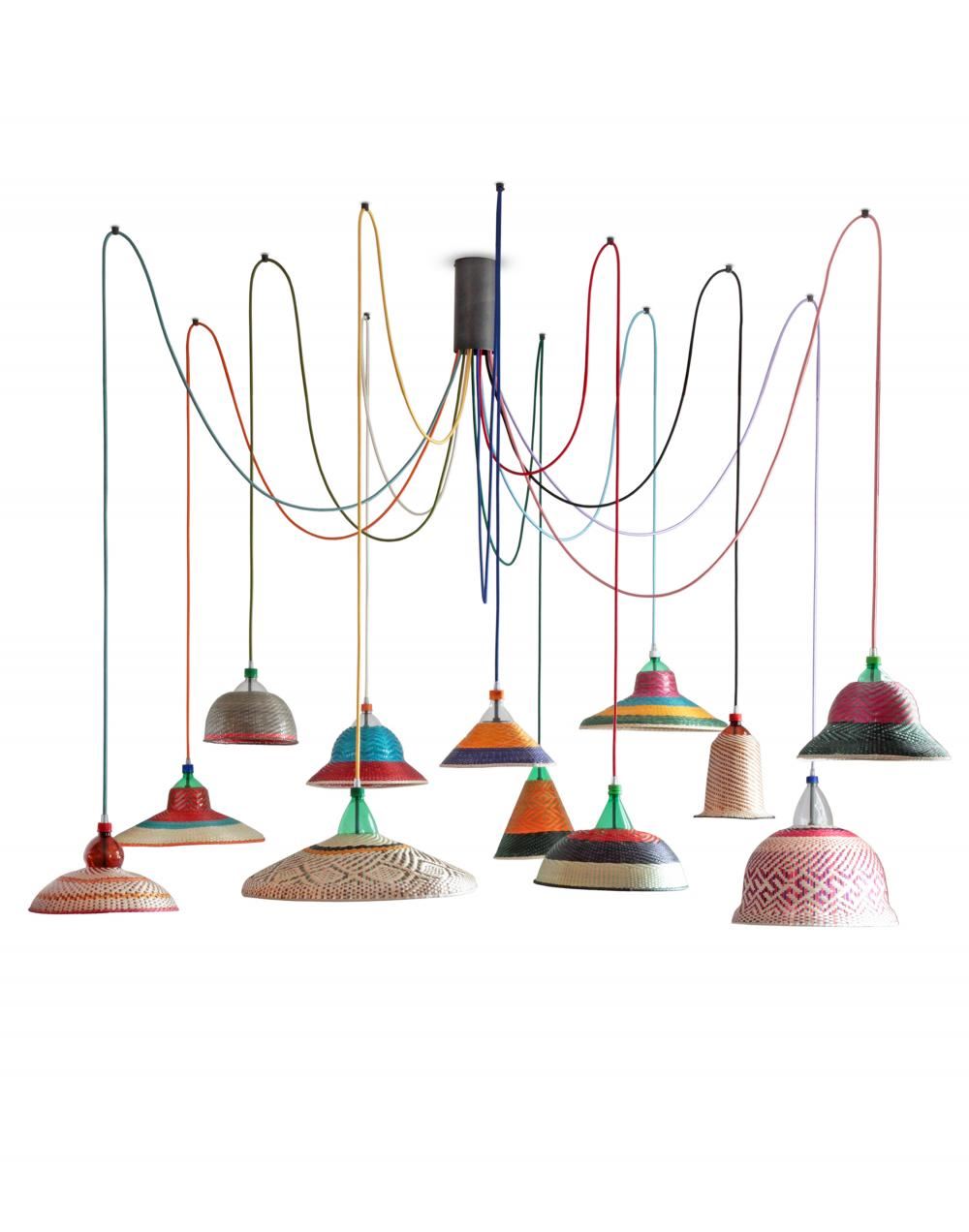 PET Lamp Eperara Siapidara Cluster Pendant