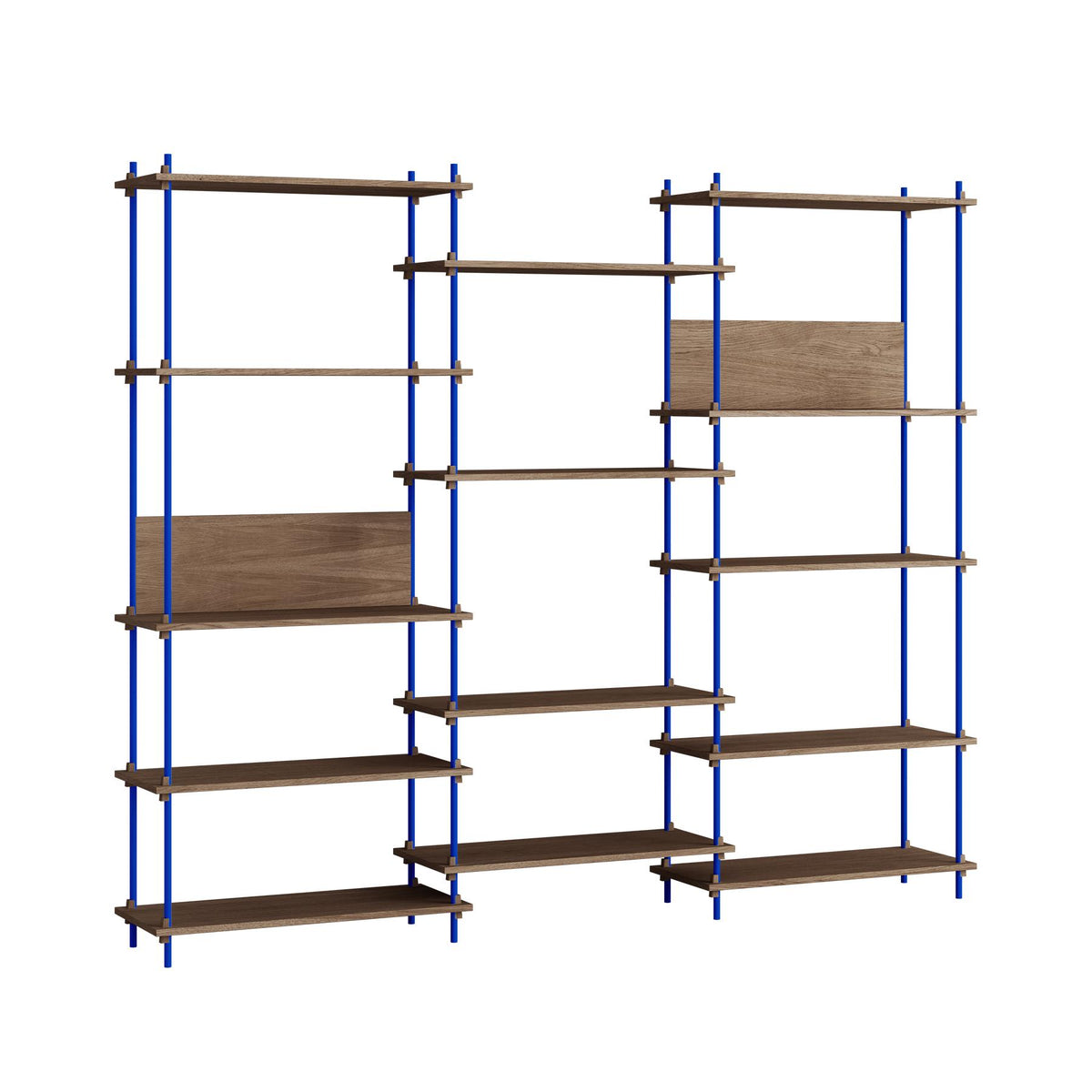 MOEBE Triple Shelving System with 2 L Shelves