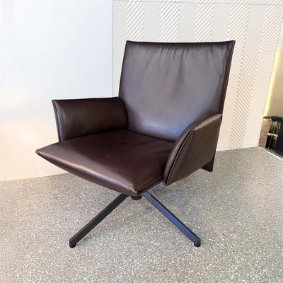 Ex-Display Knoll Pilot Chair, Low Back in Venezia Leather  **STORE COLLECTION ONLY**